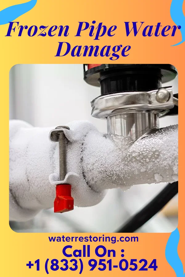 Frozen Pipe Water Damage in Golden Grove, SC